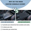 PIMCAR Center Console Cover for 2019-2024 2025 Dodge Ram 1500