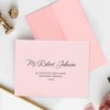 100 Pack A7 Pink Invitation 5x7 Envelopes - Self Seal,