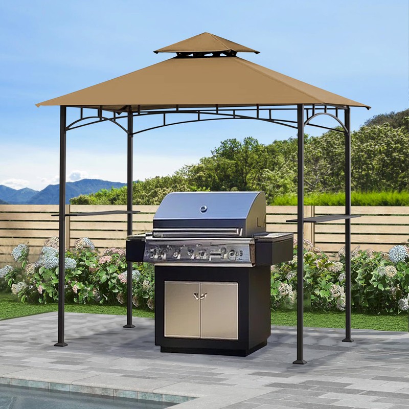 JANCANOPY Gazebo Replacement Cover for Grill Gazebo Model L-GZ238PST-11, (Beige)