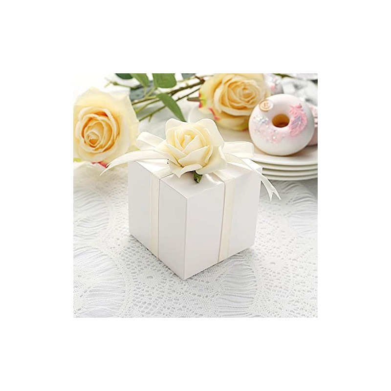 100 pcs 3-Inch Wedding Favor Boxes for Wedding Party Birthday
