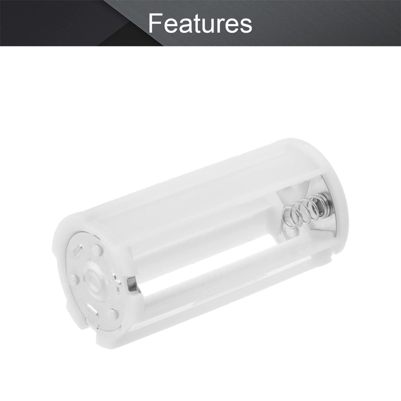 Fielect 5 pcs AA to D Size Series Connection Battery