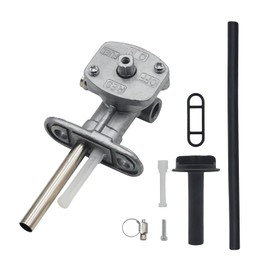 5KM-24500-10-00 Fuel Tank Petcock Kit for Yamaha Bruin 350 Grizzly 350 660 YFM350 YFM660 with Knob Lever