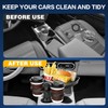 BEANPRECOY Car Cup Holder Expander, 360°Rotation Adjustable Base Car Cup