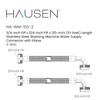 Hausen 120-Inch Stainless steel Washing machine connector 8 Feet -