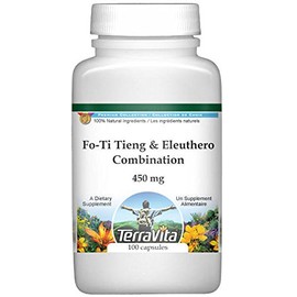 Fo-Ti Tieng and Eleuthero Combination - 450 mg (100 Capsules, ZIN: 513955) - 3 Pack