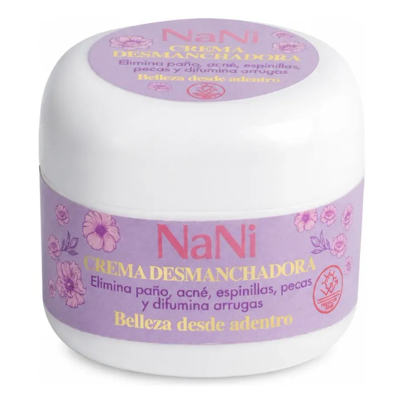 2 Cremas Nani Desmanchadora Facial Día/noche 50ml C/u