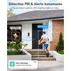 XTU 2K WLAN Doorbell with Camera, 180° Field of View,