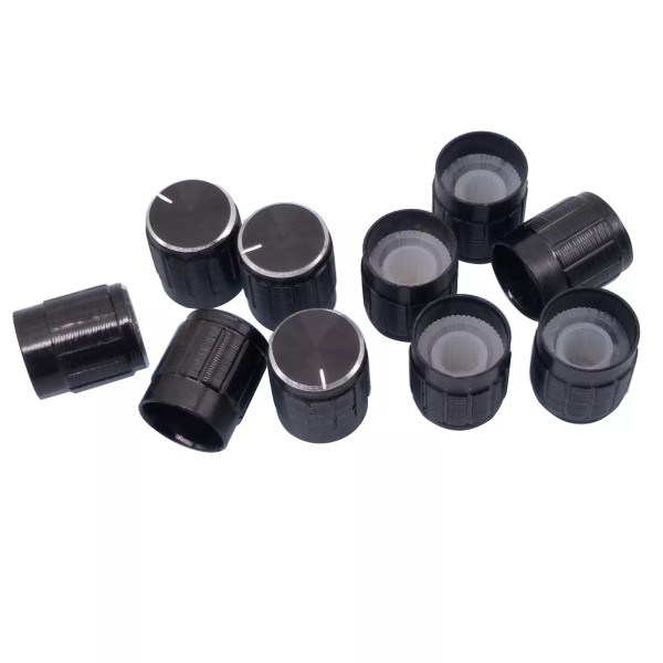 Unbranded US Stock 10pc Aluminum Hi-Fi CD Volume Tone Control