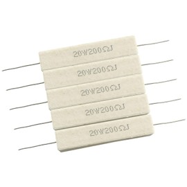 Tegg Wirewound Cement Resistor 10PCS 10W 20 Ohm Ceramic Cement Power Resistor