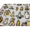 20 Wooden Christmas Tree Decorations Fine Detail Hand Made Traditional