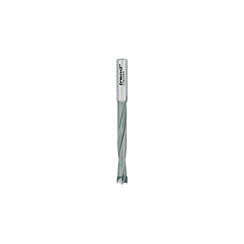 Trend CraftPro Dowel Drill Router Cutter Bit, 1/4 Inch Shank,