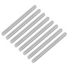 QUARKZMAN 8 Pieces Threaded Rods, M6 x 80 mm, 304