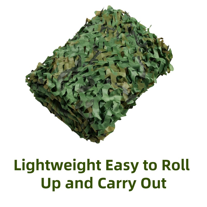 GHILEO Camo Netting Camouflage Net for Hunting Blinds, Party Decoration,