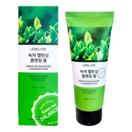 Jabon Espuma Limpiadora Facial Coreana De T Verde (2pz) Todo Tipo De Piel Danoche                                                                     