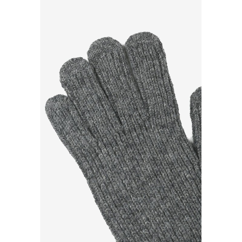 Le Mont Saint Michel LMSM Wool Knit Gloves_Grey