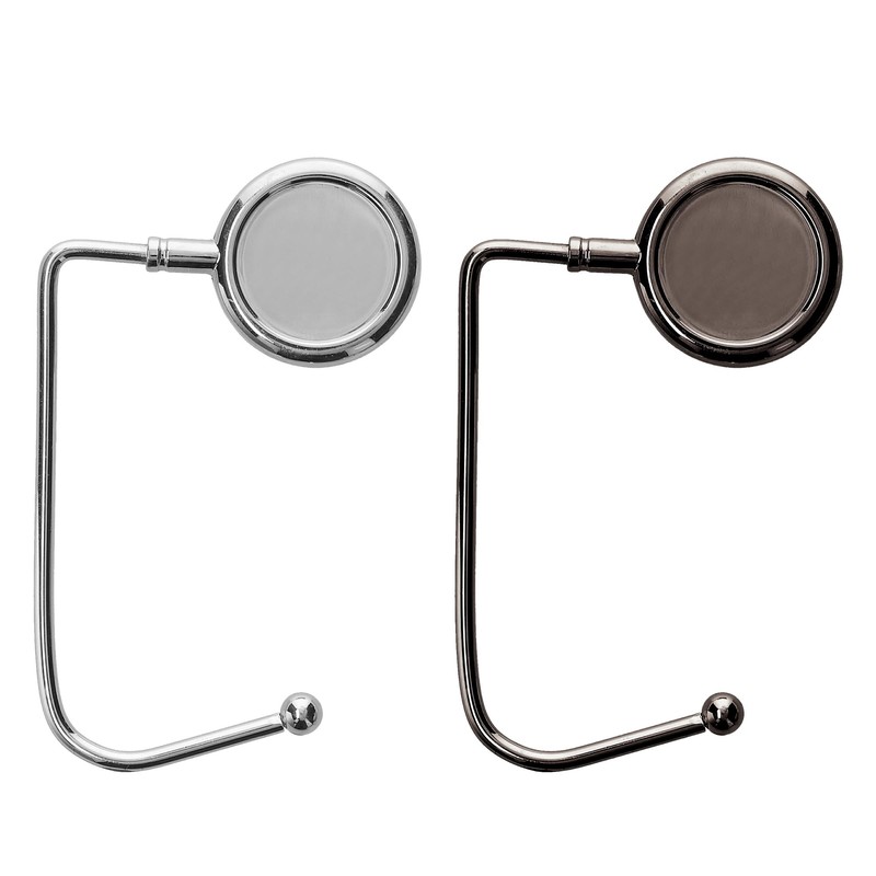 kwmobile Purse Hooks for Table - Set of 2 Metal