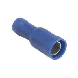 Blauer Zylinder, weiblich, PE-7 T, isoliert, Packung mit 100 Stück, Premium-Anschlüsse für elektrische Anlagen, die eine hohe Festigkeit und Haltbarkeit in effizienten Baugruppen erfordern.