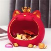 Serving Boxes Cute Decorative Tiger Appearance Resin Material Ornament Tiger