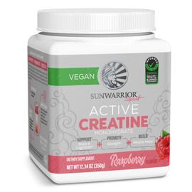 SUNWARRIOR Raspberry Active Creatine, 12.25 OZ