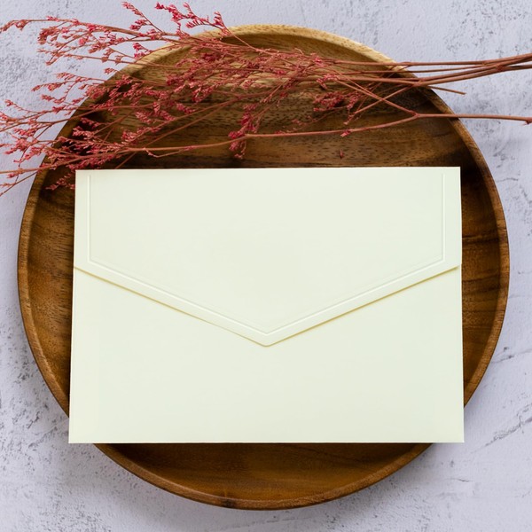Sobres de 5 x 7 pulgadas para invitaciones, paquete de