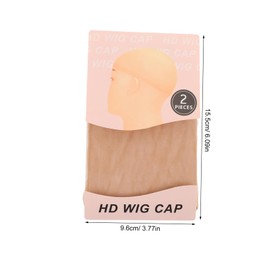 FOMIYES 12pcs Stretchy Nylon Wig Caps: Women Breathable Mesh Hair Nets For Bun & Wigs - Elastic Hair Net For Cosplay Stage Performance