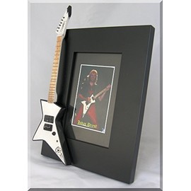 Glenn Tipton Miniature Guitar Photo Frame Hamer Judas Priest