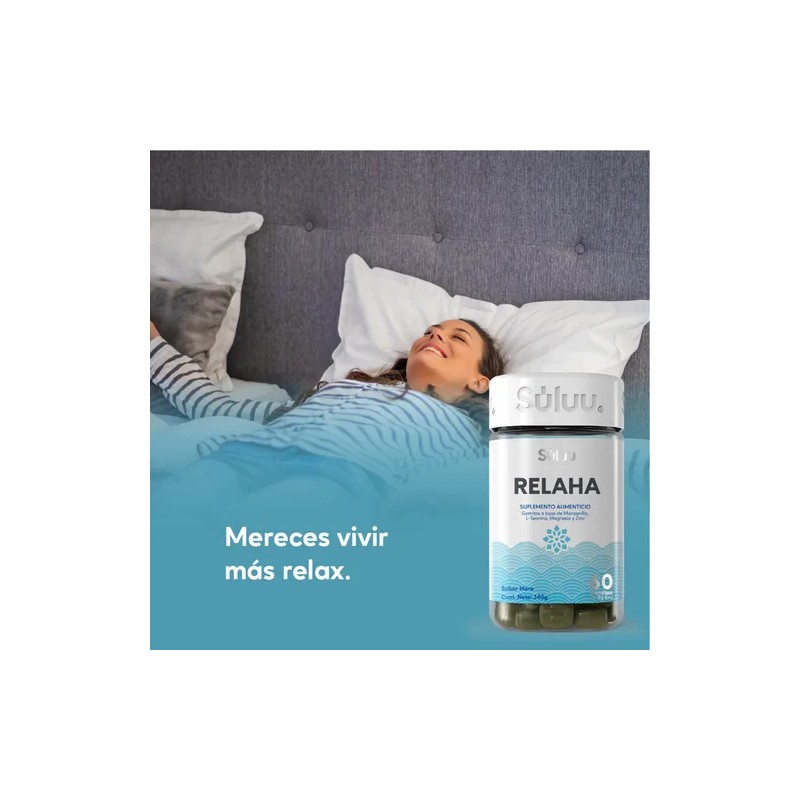 Ansiedad Suplemento Gomitas Anti Estrés Magnesio Sin Gluten Mora