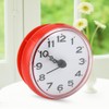 Waterproof Clock Wall Clock Strong Suction Cup Mini Size Waterproof