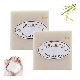 Movasa 6 Jabónes Arroz Artesanal Aclara Piel Exfolia Quita Manchas