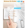 MOES 2.5D Roller Shutter Switch, Smart WiFi with Percentage Adjustment,
