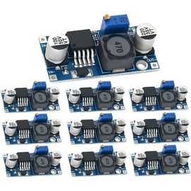 MTDELE 10Pcs LM2596 LM2596S DC to DC Converter Buck Module Input 3.2-35V Output 1.25-35V 3A Adjustable Buck Converter Regulator Power Supply Module