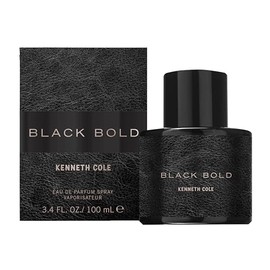 Kenneth Cole Eau De Parfum Spray, Black Bold, 3.4 Fl oz