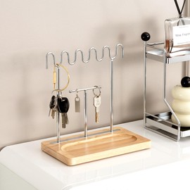 LEILINLIFE Home Jewelry Organizer Table Organizer Hanging Jewelry Watch Table Key Cute Organizer Jewelry Organizer Stand Jewelry Holder (Jewelry Holder)