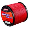 PE Braided Fishing Line (Red, 6LB/300M 4 Strands)
