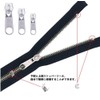 Zipper Repair Kit, Includes 2 Pliers for Repair, Sewing Replacement,
