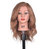 Professional Mannequin Beautiful Female Head Real Hair Will Fit All