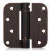 Haidms Self Closing Door Hinges 3 Pack Oil Rubbed Bronze