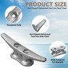 Datanly 12 Pcs Boat Cleat Open Base Dock Cleat Hot