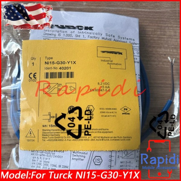 icinventory Brand New TURCK NI15-G30-Y1X NI15G30Y1X Sensor&Proximi