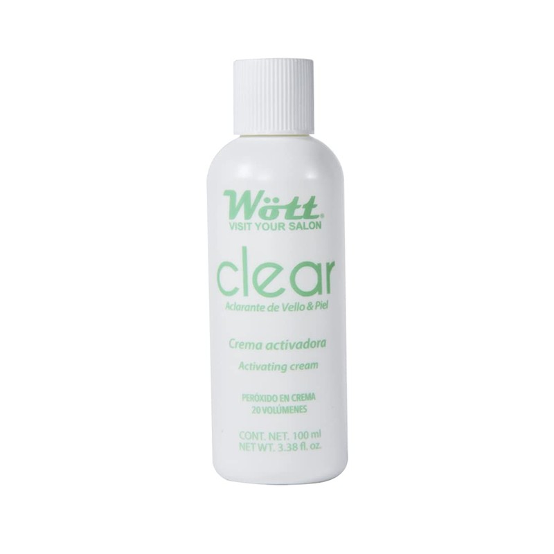 Aclarante de Vello y Piel Clear Wött - Decolorante crema