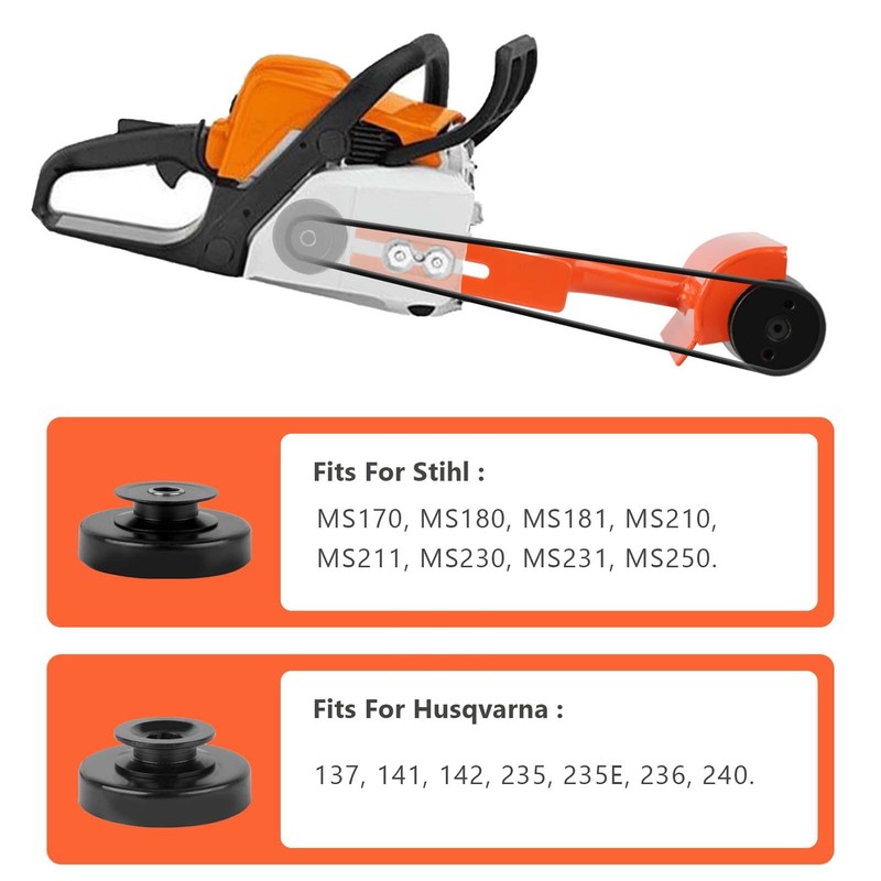 DIYAREA Upgraded Debarking Tool for Logs,Chainsaw Log Debarker,Log Peeler with