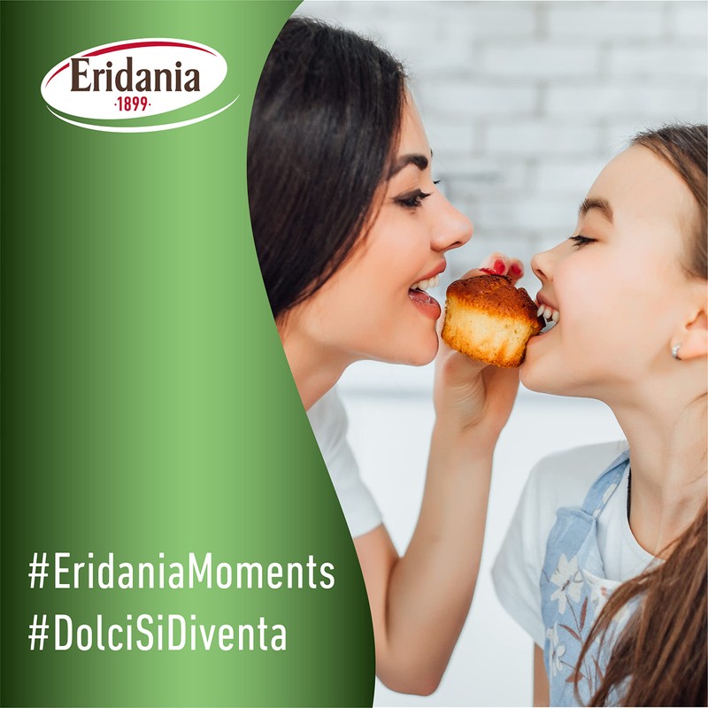 Eridania, Zucchero di Cocco Integrale, Dolcificante Naturale Ricavato dall'Estratto dei
