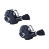 2Pcs Motorcycle Helmet Lock Fits 7/8" Handlebar, Upgraded Thickened Aluminum