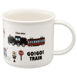 Skater KE4AAG-A Antibacterial Cup, 6.8 fl oz (200 ml), Train & Dishwasher Safe, Made in Japan