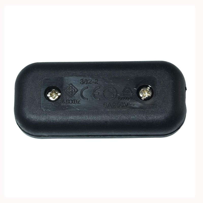 Inline Cord Switch AC 250V 6A On-Off DPST Control Rocker