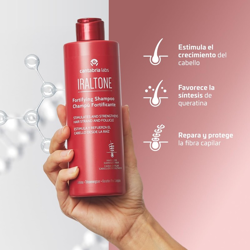 IRALTONE Stärkendes Shampoo, 400 ml