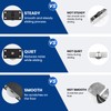 ZIUZI Cabinet Door Sliding Silent Plastic Roller Pulleys, Closet Sliding