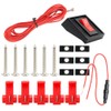QPCRAP Cab Lights 3 PCS Fit for Silverado 2007-2014 or