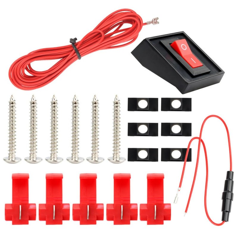 QPCRAP Cab Lights 3 PCS Fit for Silverado 2007-2014 or