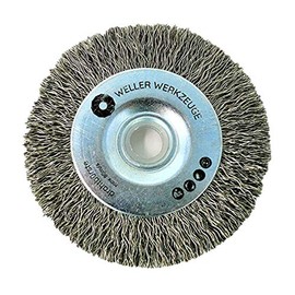 WELLERWERKZEUGE Wire Brush Cleaning Disc Compatible with Bosch GWS 10.8 12V 76 Accessories Steel Stainless Steel Wood Sanding Discs